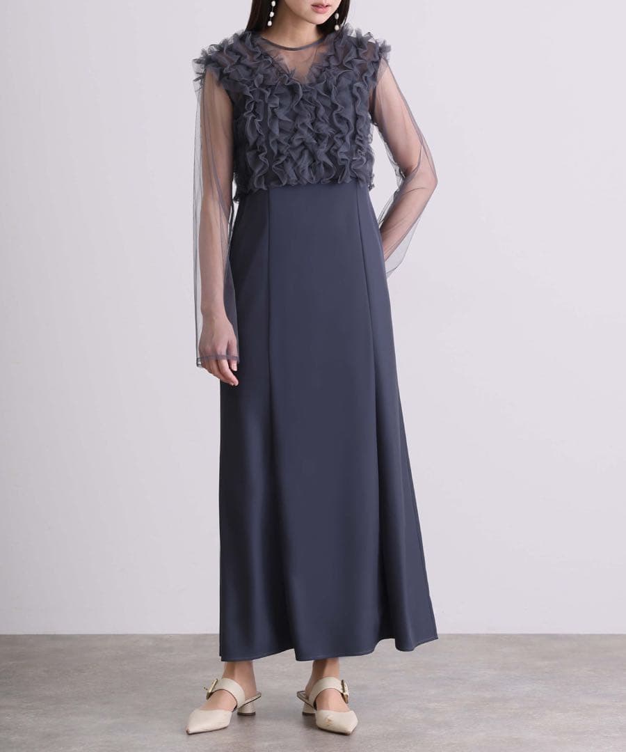 ✓パーティードレス 結婚式 お呼ばれ et.UNiVER alto kana S