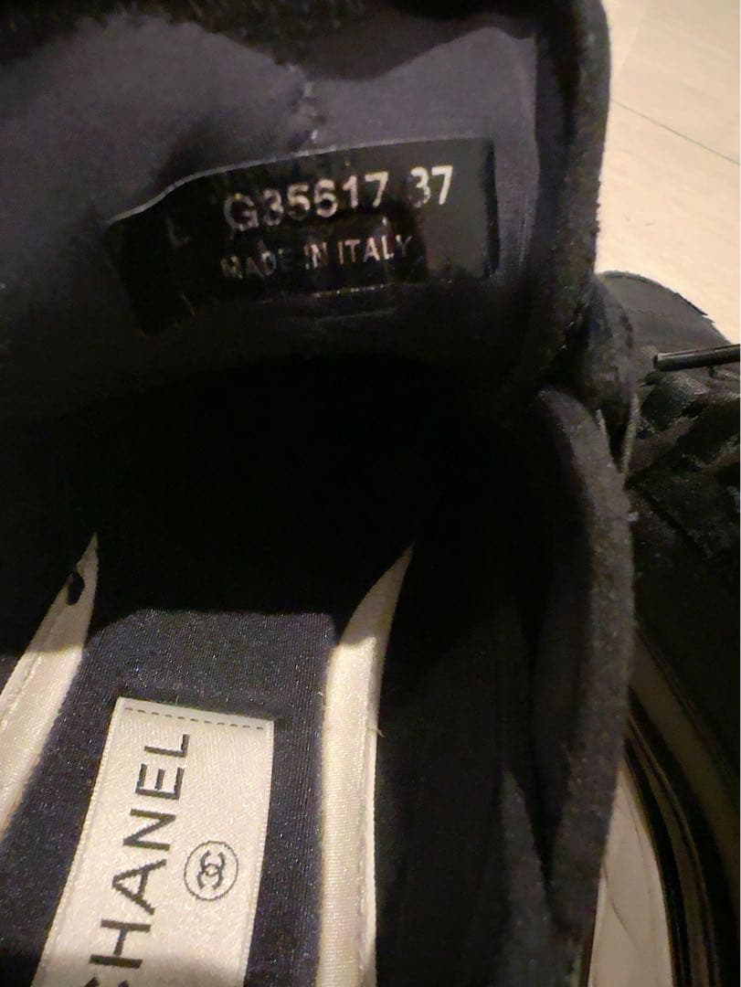 CHANEL シャネル　ココマーク スニーカー　23.5cm