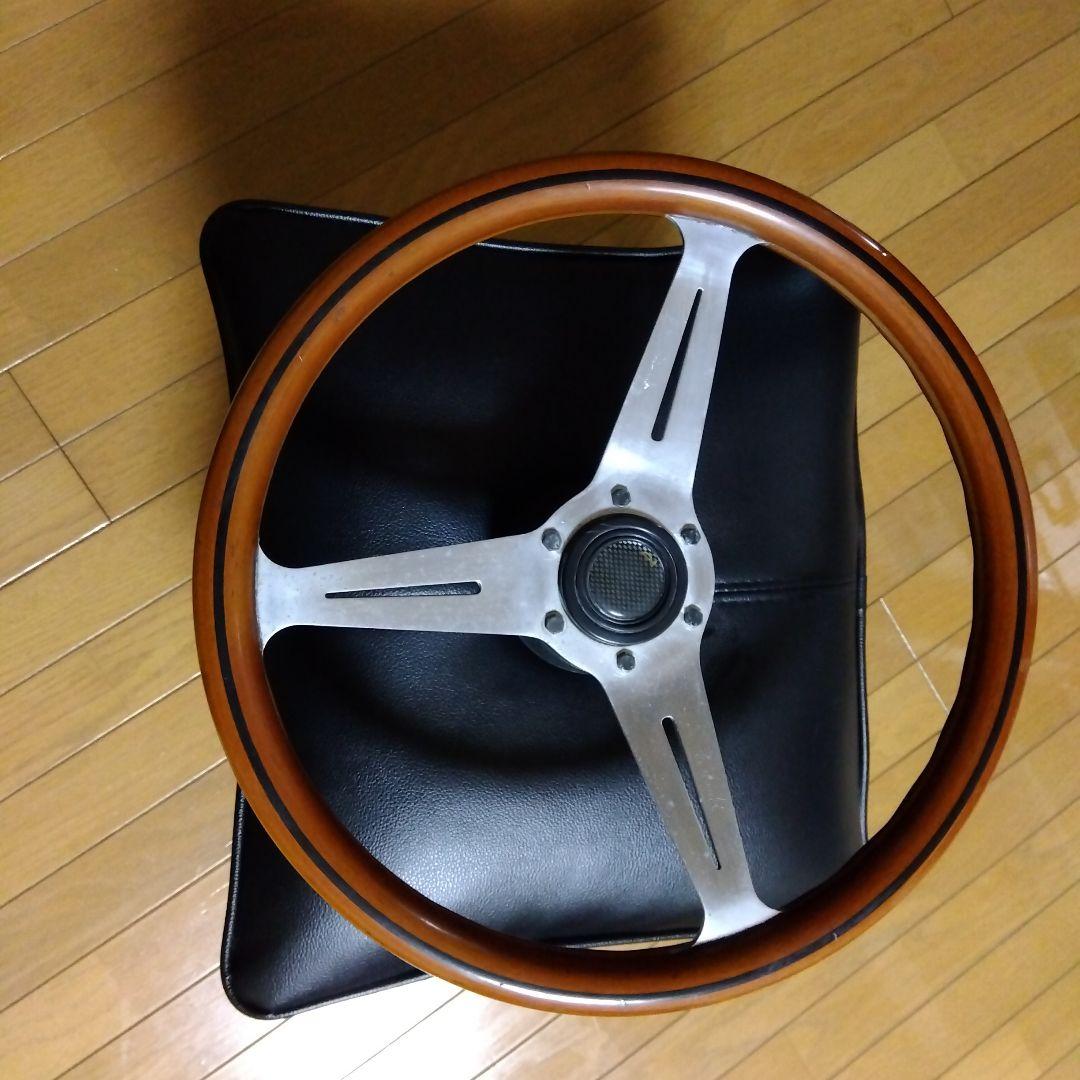 ８０年代　イタリア製　ナルディ木目クラッシック　ステアリング 車好きがこだわる】NARDIコラボステアリング クラシックウッド