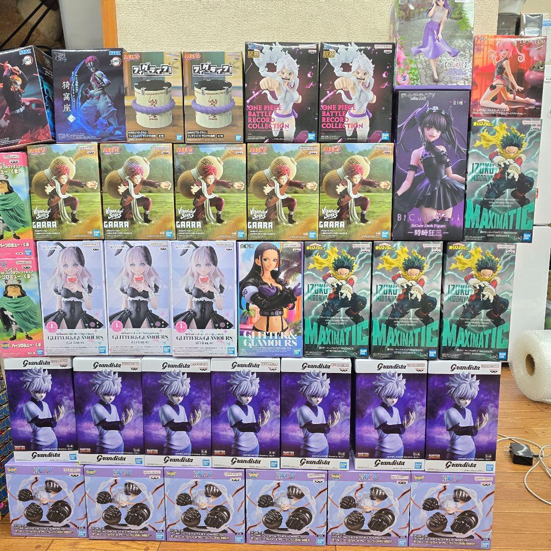 新品未開封 最新 プライズフィギュア まとめ売り 37個 まとめ売りセット ① 新品未開封】人気 最新プライズフィギュアまとめ売り15個 - メルカリ