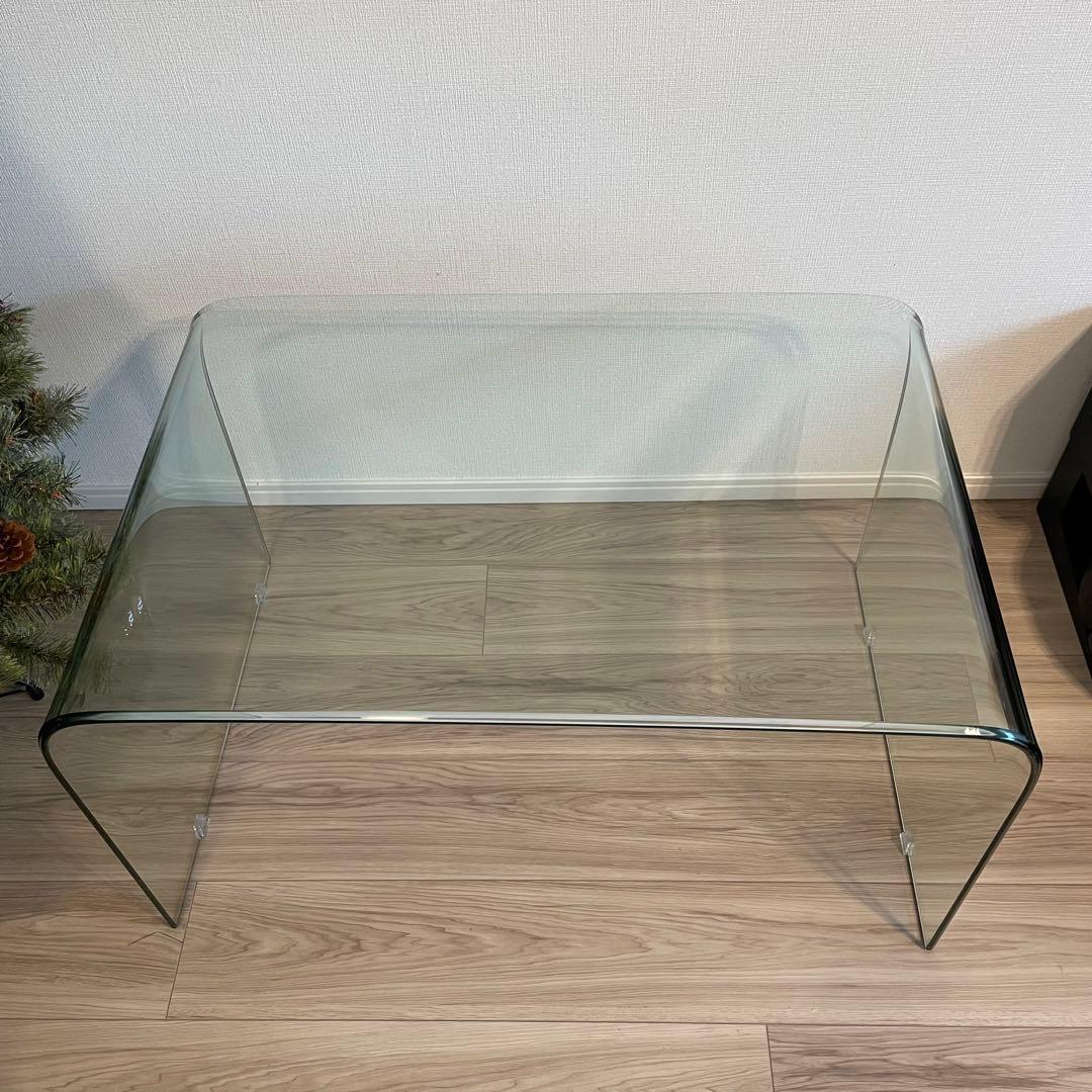 美品】大塚家具 ガラステーブル コンチネンタルファニチャー サターン
