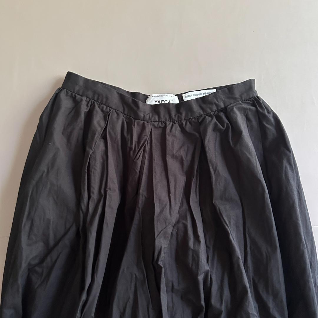 YAECA Exclusive Fabric リネン ギャザー タックキュロット - メルカリ