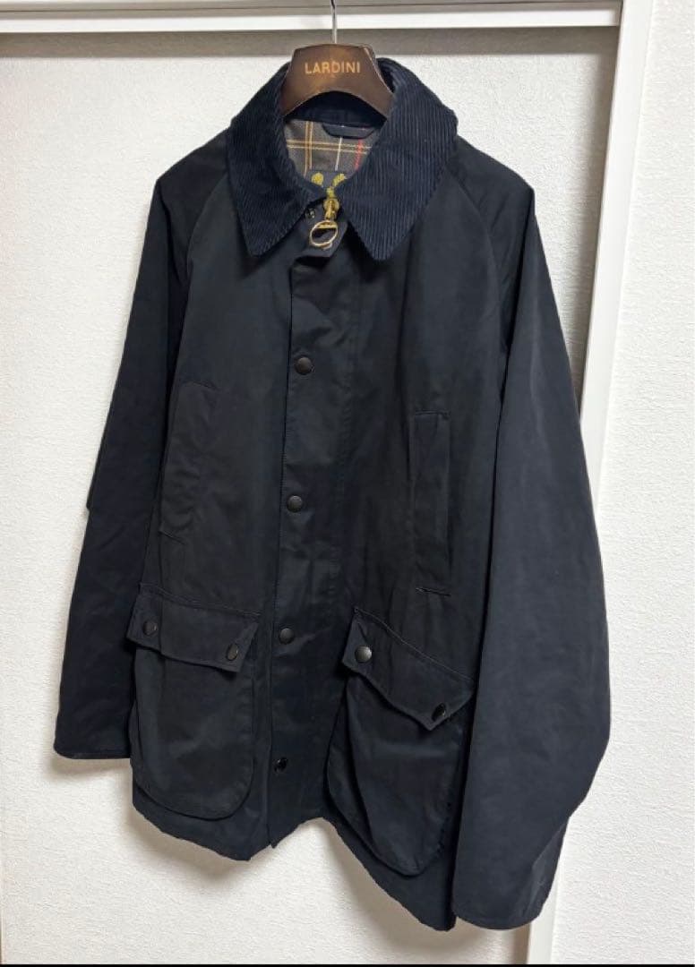 Barbour バブアー BEDALE SL ビデイル ネイビー　40 BARBOUR(バブアー) BEDALE SL ビデイルSL ノンワックス | bluelineshop