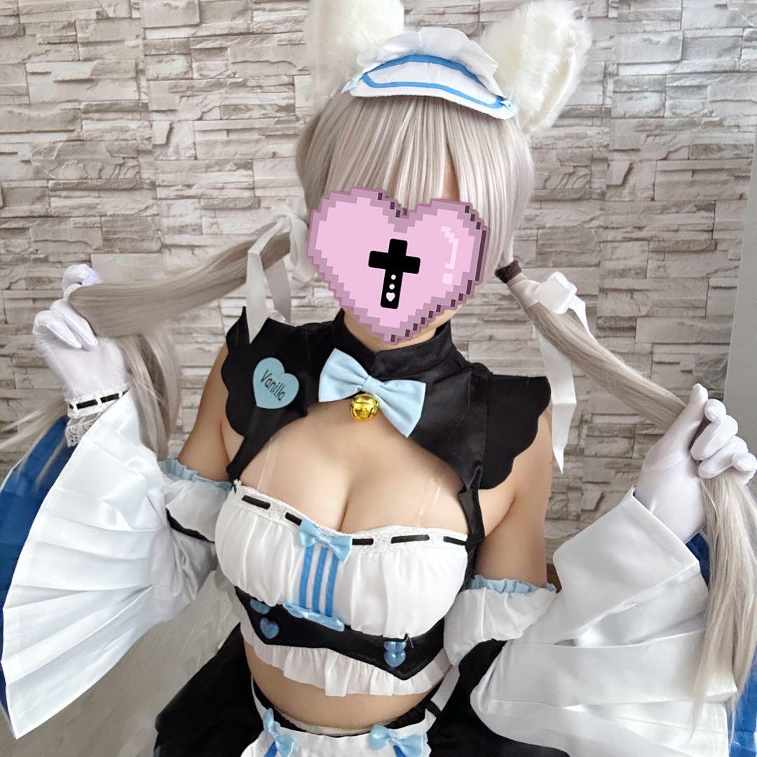 ❁ウィッグ付❁ ネコぱら バニラ コスプレ レーシング メイド