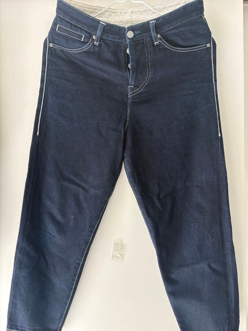 ミナペルホネンデニム38 ミナペルホネン always ロールアップデニム 38 - メルカリ