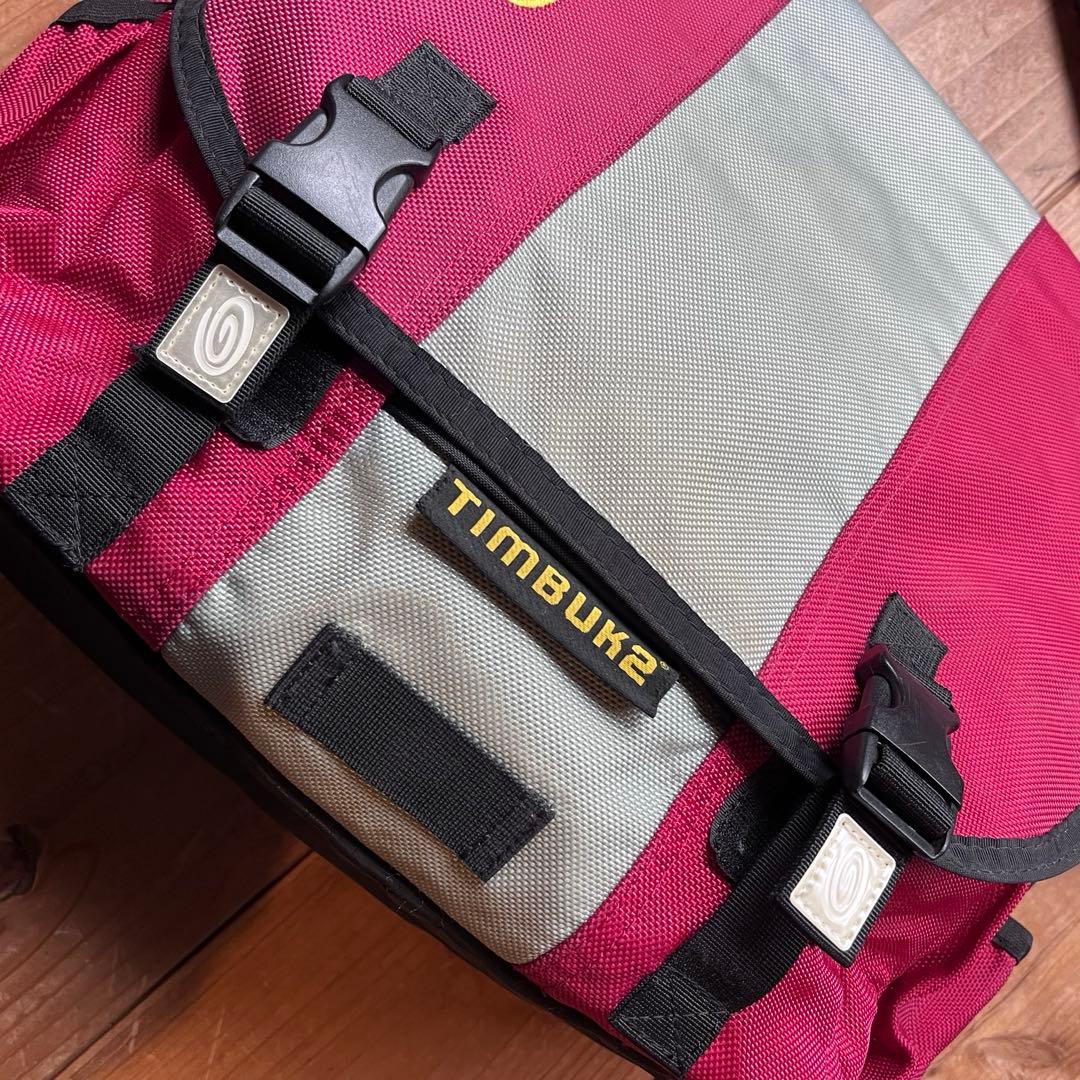 TIMBUK2 メッセンジャーバッグ 赤/灰 - メルカリ