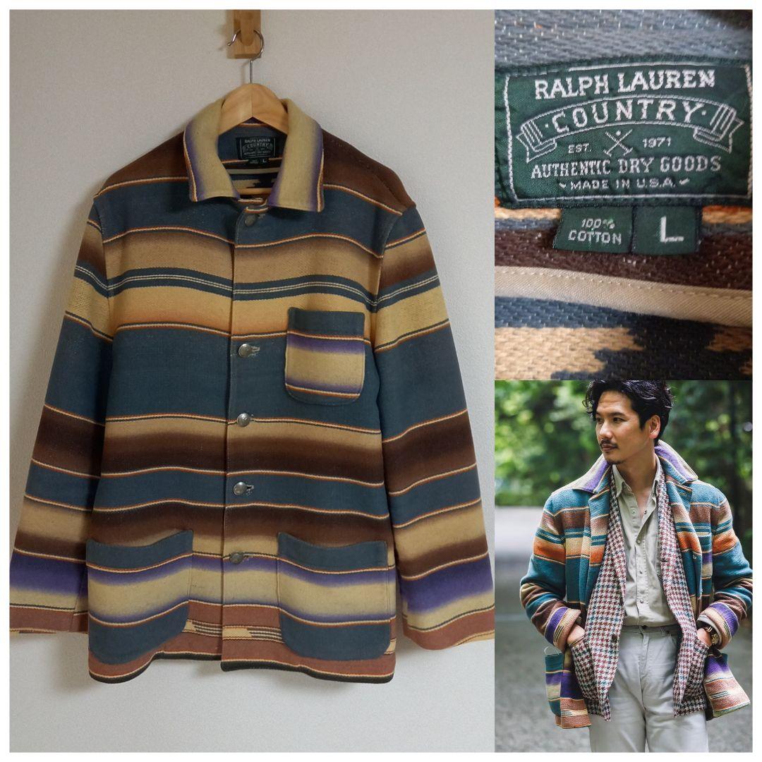 POLO COUNTRY Ralph Lauren ネイティブラグジャケット - メルカリ