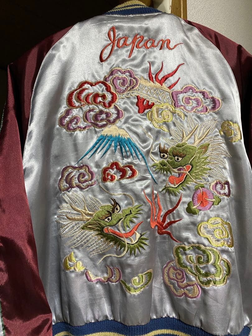 希少[東洋エンタープライズ]ファスナー不調:Aloha Hawaii スカジャン