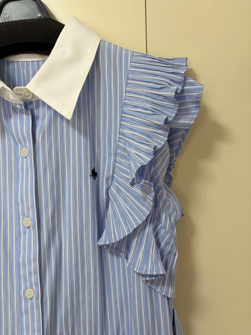 新品タグ付】Rirandture POLO BCSコラボ プリーツシャツワンピ - メルカリ