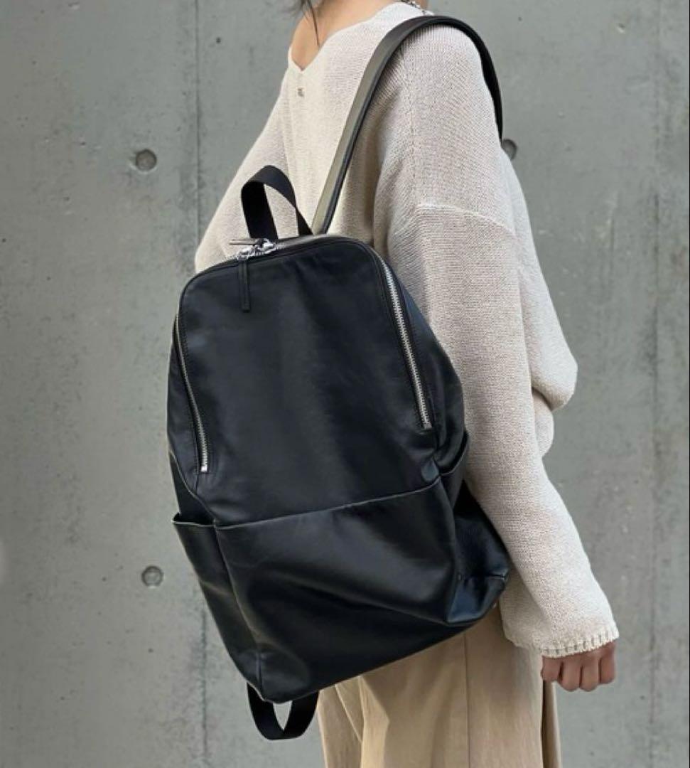 【極美品】GALLARDAGALANTE レザーバックパック　リュック　A4可 GALLARDAGALANTE（ガリャルダガランテ） デイバック リュック 「累計