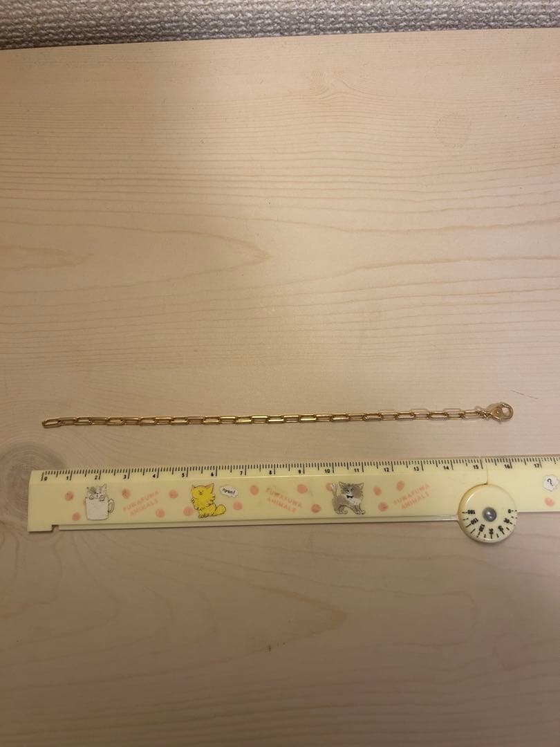 K18 ゴールド ブレスレット 3.0mm 16cm