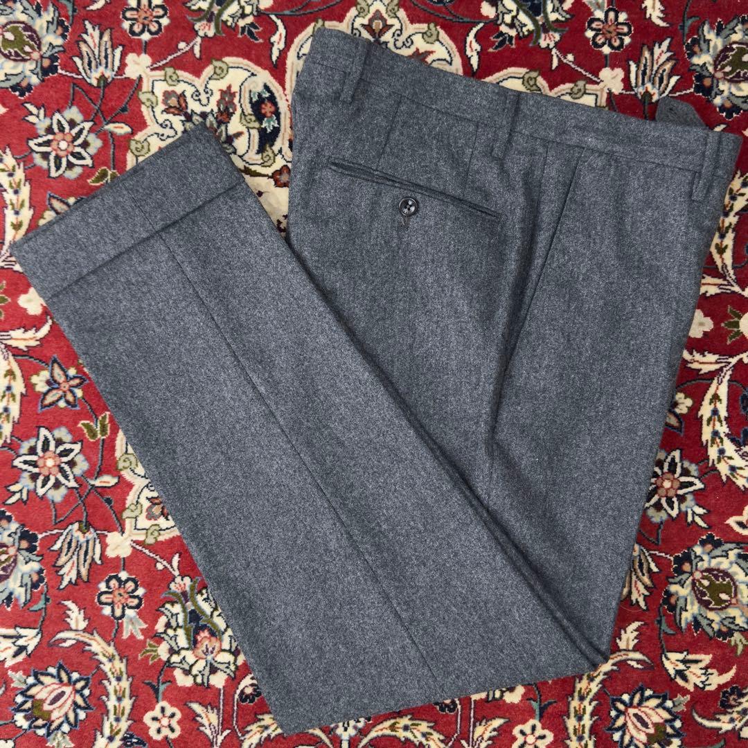 INCOTEX インコテックス グレー スラックス サイズ44 ウール - メルカリ
