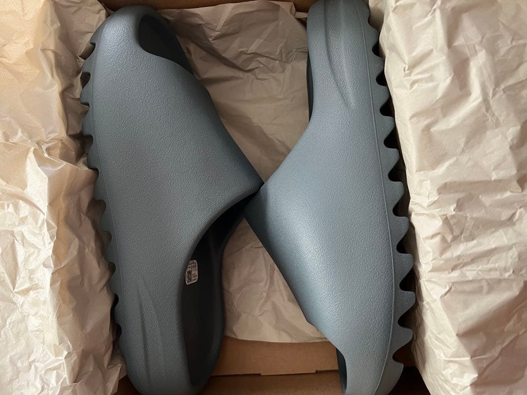 YZY SLIDE サンダル US11 Yeezy Slides Black YS-01 Brand New AUTHENTIC 2025 YZY - MEN'S