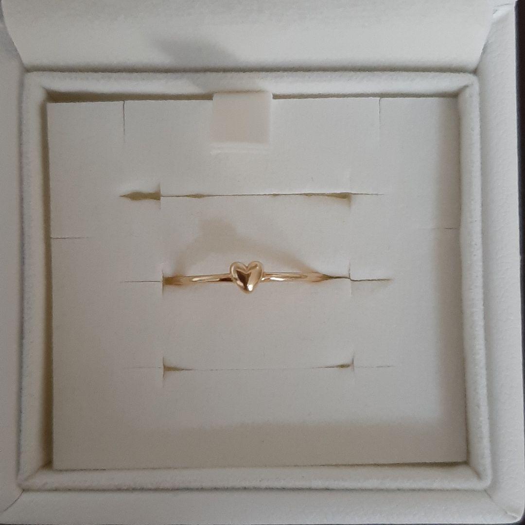 ete k18 プチハートリング 9号 - メルカリ