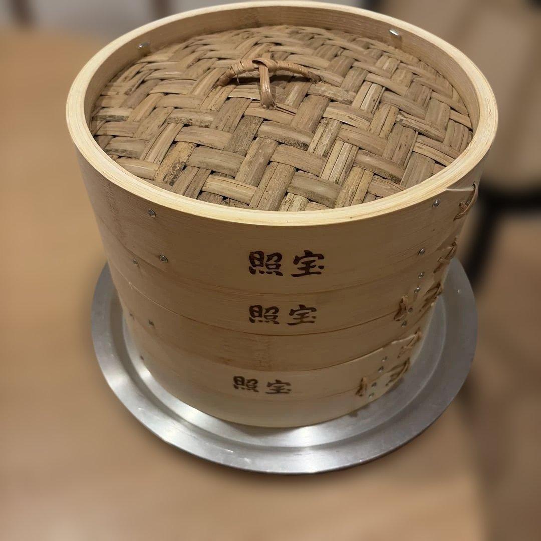 照宝 竹せいろ21センチ2段、蓋、蒸し板セット - メルカリ