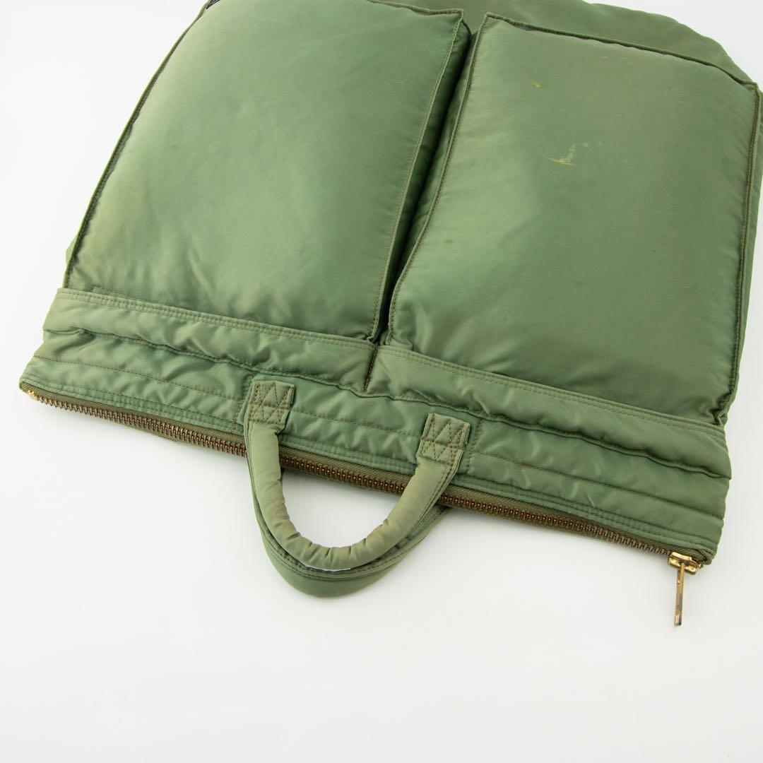 A136【ポーター／タンカー】ヘルメットバッグ ショルダーバッグ セージ