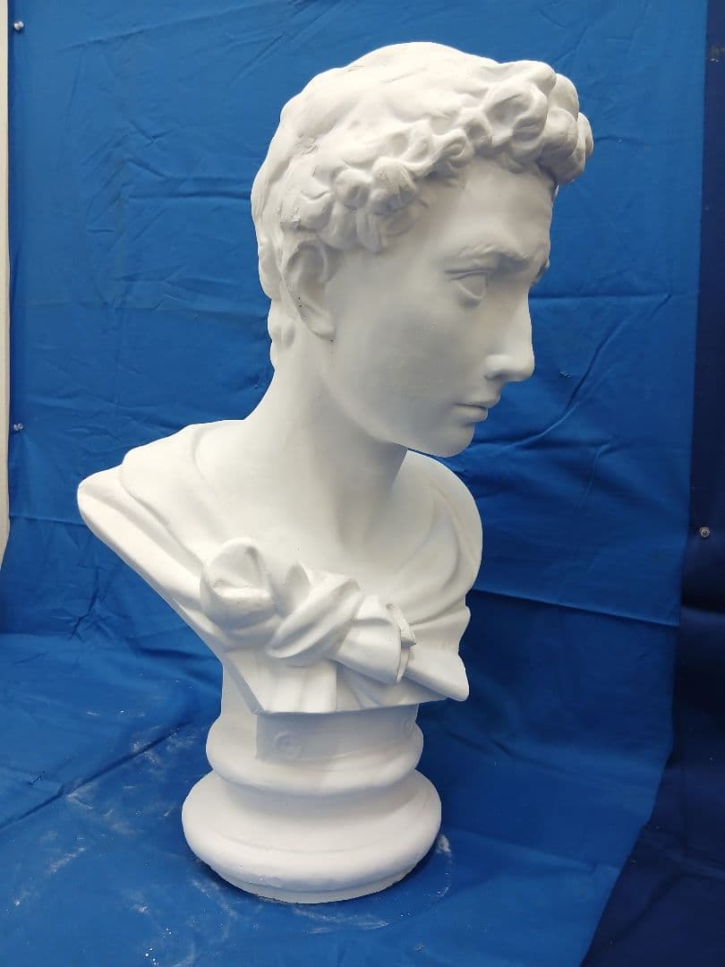 ジョルジョ首像。高さ６０cm S-211 聖ジョルジョ首像 - 日本で唯一の石膏像専門ショップ「石膏像