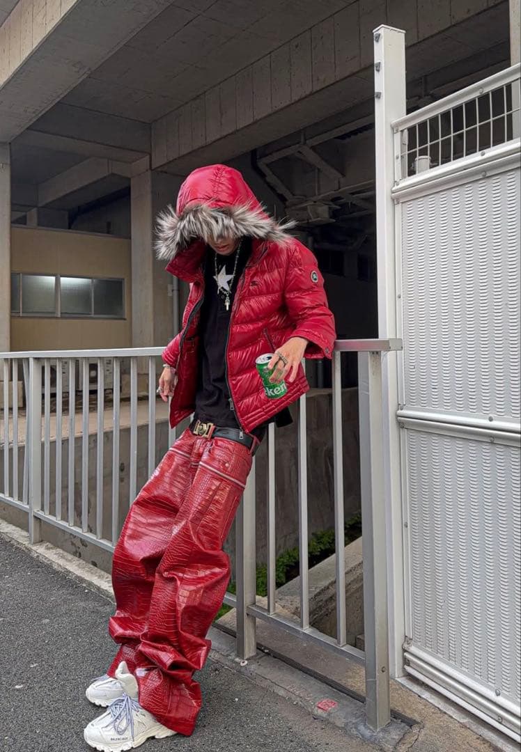 ジャケット・アウター archive 00s old uniqlo down jacket opium 00s old uniqlo down jacket opium y2k お兄系 - メルカリ