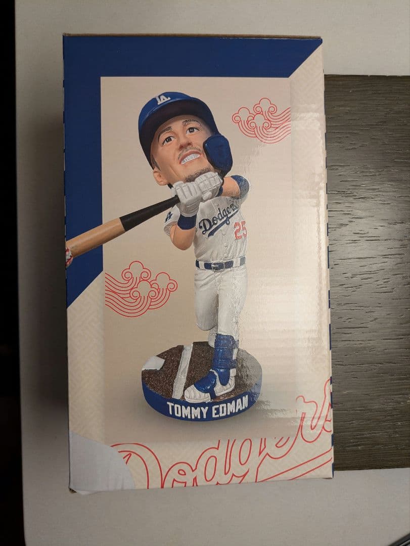 ドジャース トミー・エドマン ボブルヘッド 6月2日 球場配布品 非売品