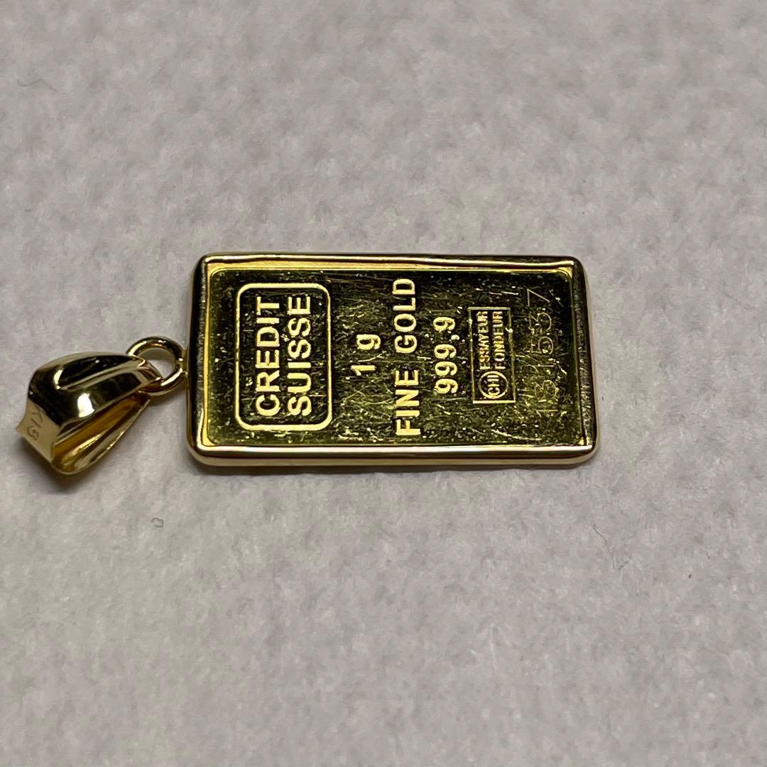 金貨 自由の女神 角型 純金 1.2g ペンダントトップ ゴールド　GOLD