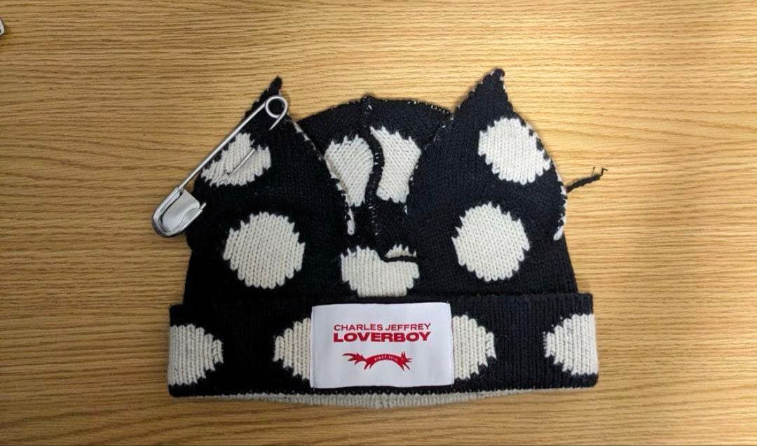 charles jeffrey loverboy ssense限定 ビーニー 関税/送料無料】Charles Jeffrey Loverboy Punk Ears ビーニー