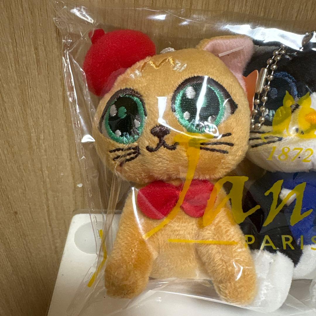 非売品 大阪関西万博フランス館限定】Janat 猫ぬいぐるみ ノベルティ