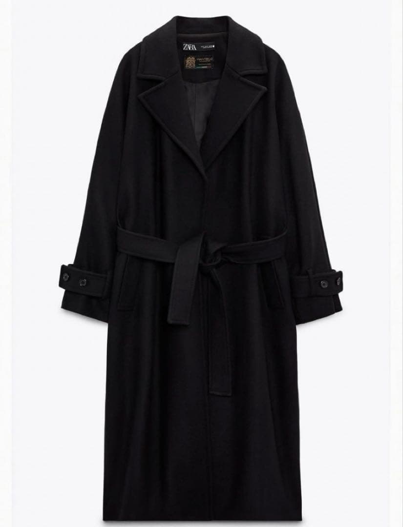 未使用】ZARA MANTECO マンテコ ベルト ウールコート 完売サイズ