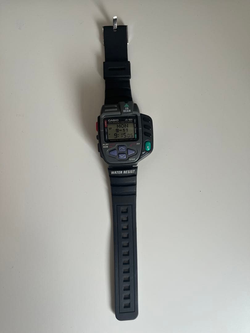 【動作確認済み】CASIO JG-100 サイバークロス 電池交換動作確認済バンドなし❗️サイバークロス JG-100 カシオ