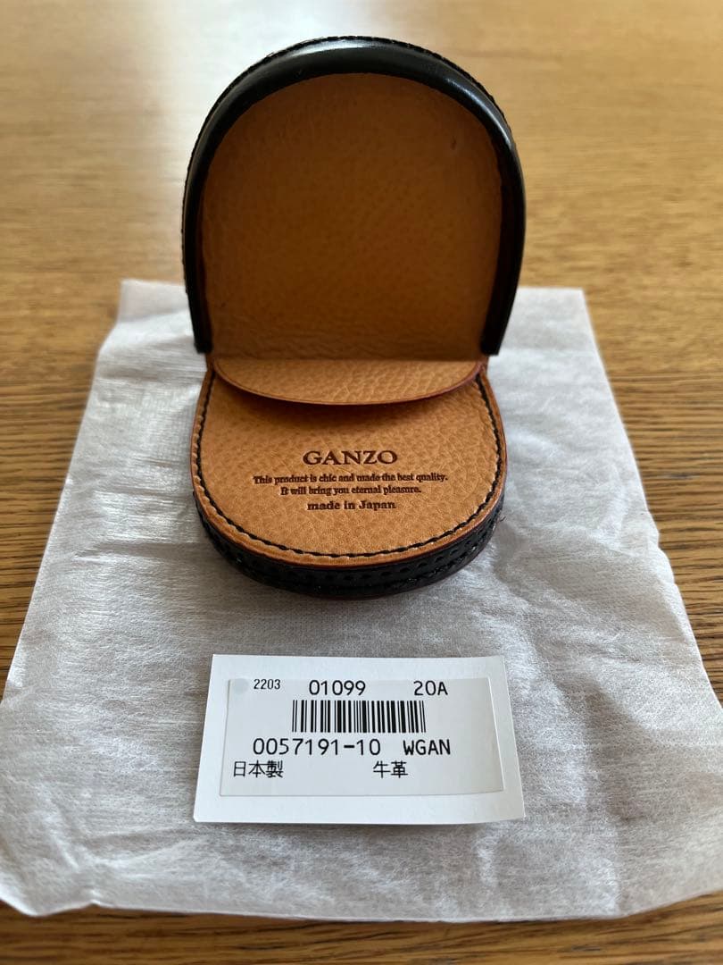GANZO ブライドルレザー　馬蹄型小銭入れ レビュー】GANZO（ガンゾ）シンブライドル 馬蹄小銭入れ【上品な大人の
