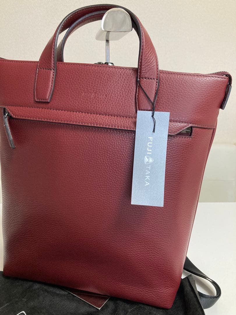 フジタカ レザー トート リュック 2WAY 630701定価49500円 - メルカリ