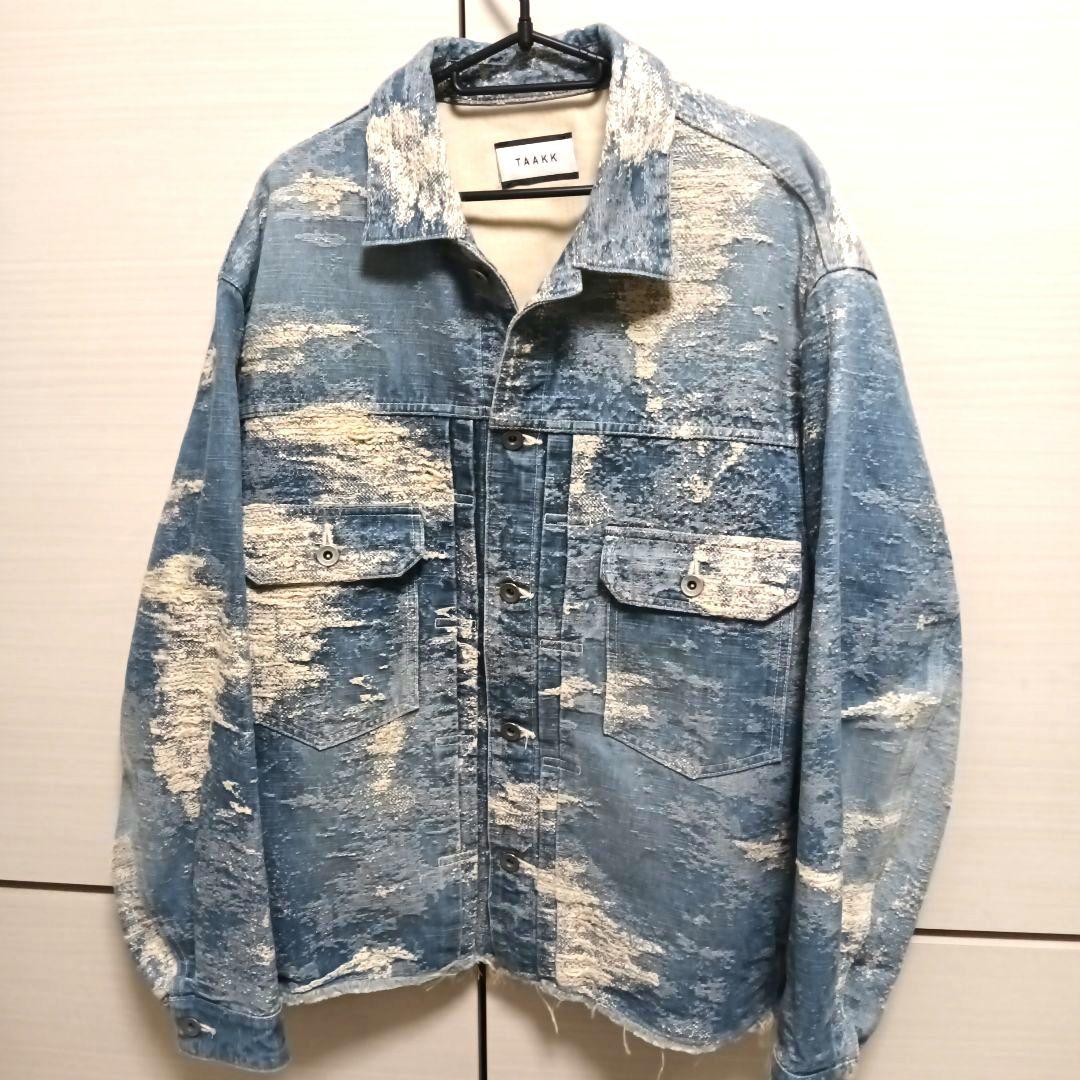 taakk デニムジャケット サイズ3 ライトブルー - メルカリ