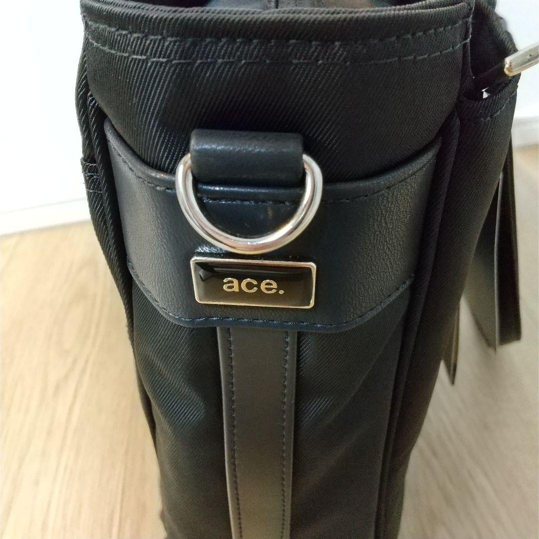 新品 未使用】エース ビエナ2 ブラック トートバッグ 39×28×11cm