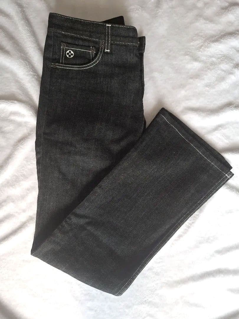 ルイヴィトン デニム ブラック LOUIS VUITTON LOUIS VUITTON ルイヴィトン XS モノグラムデニム ショルダーバッグ