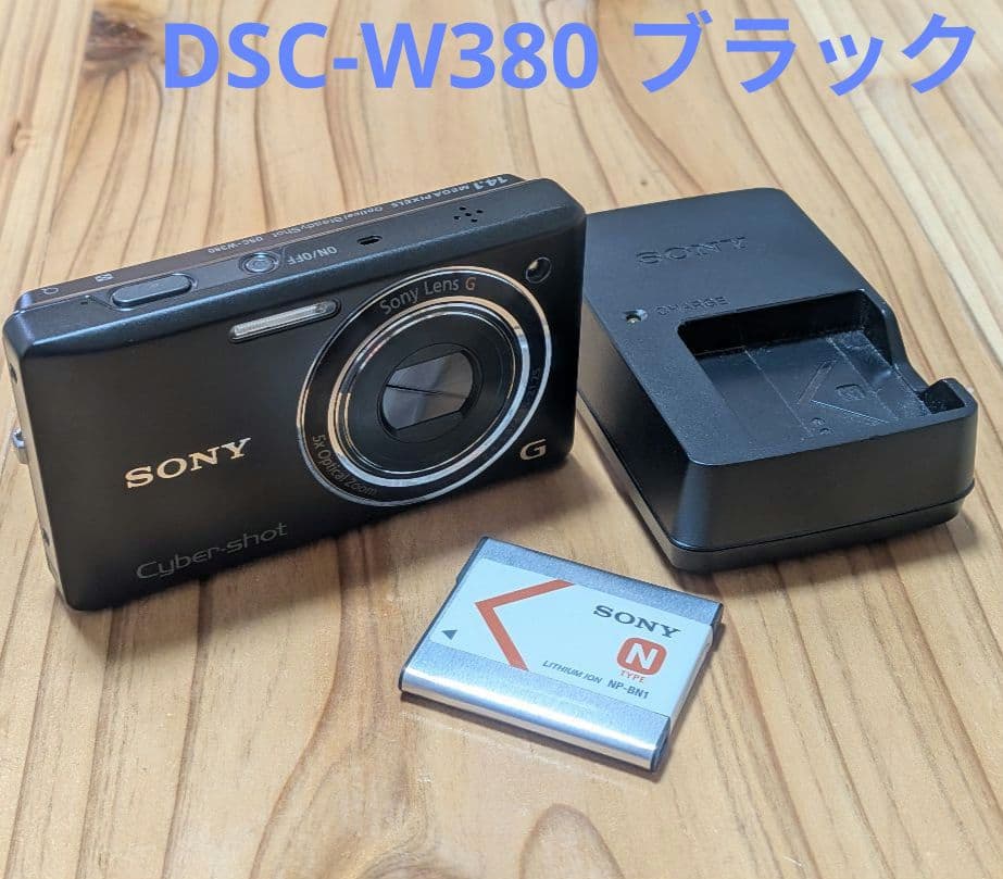 SONY　DSC-W380 コンパクトデジカメ　中古品 サイバーショット 【中古】SONY ソニー Cyber-shot DSC-W380 レッド