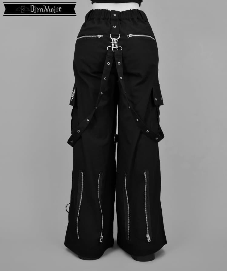 DimMoire【ディムモアール】PUNKワイドパンツ【Black】 - メルカリ