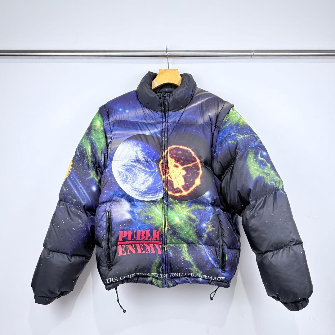 M*o様 Supreme×UNDERCOVER ダウン M パブリックエネミー Supreme x Undercover Public Enemy Puffer Jacket – blueandcream