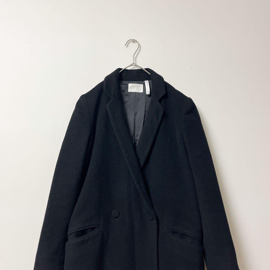 コルピエロ ロングコート レディース 34 チェスター カシミヤ混 ウール