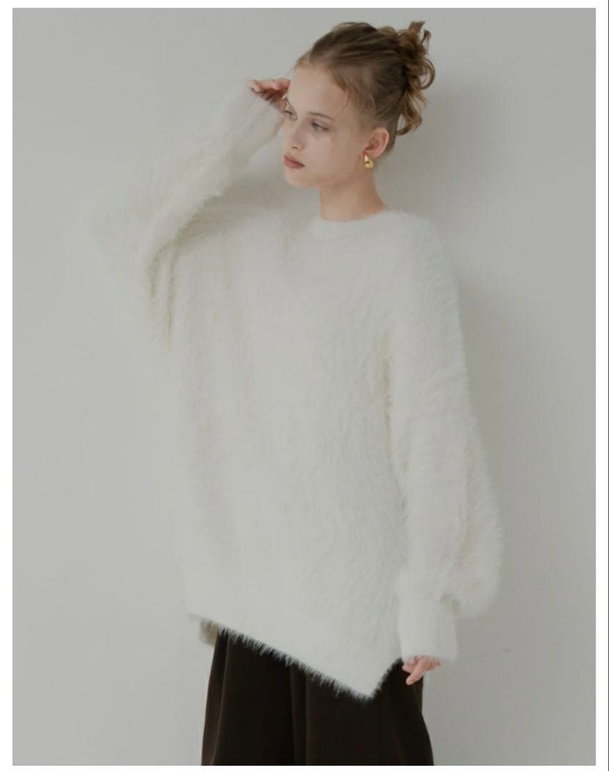 maison de Dolce. ホワイトニット新品完売品 - メルカリ