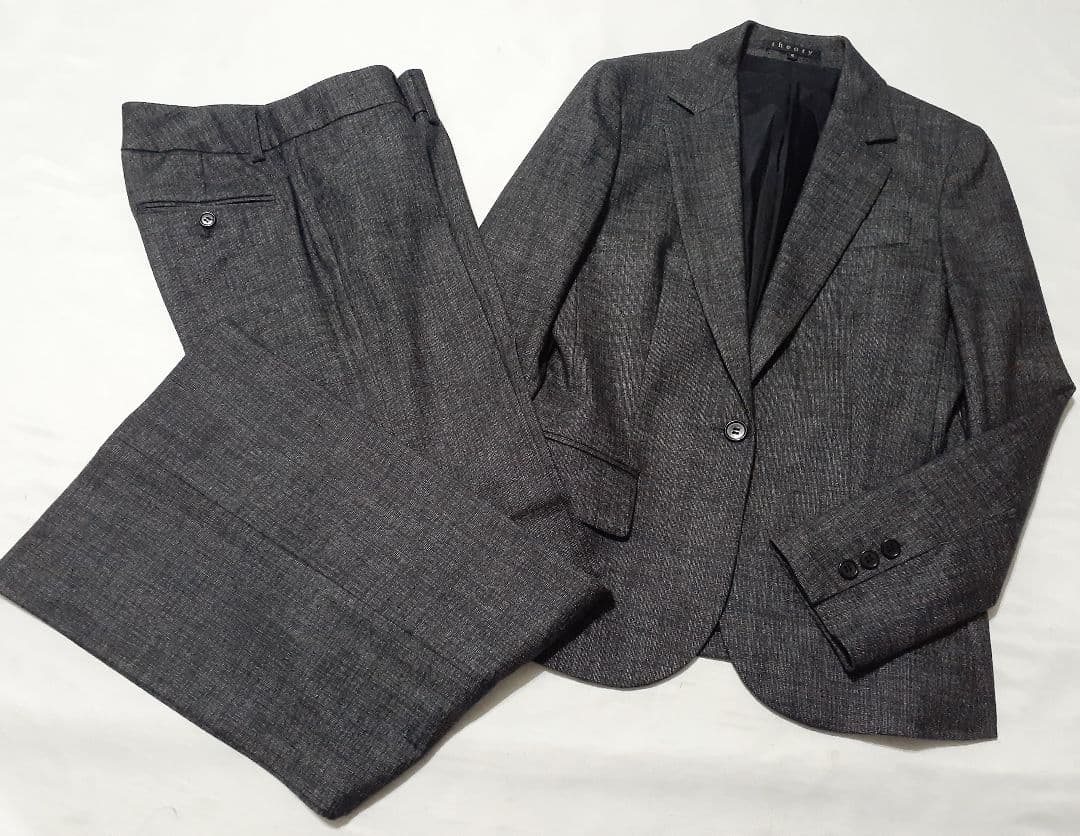 theory セオリー スーツ セットアップ ジャケット ワイドパンツ コーディネート詳細 | StyleHint | Theory（セオリー）公式通販サイト