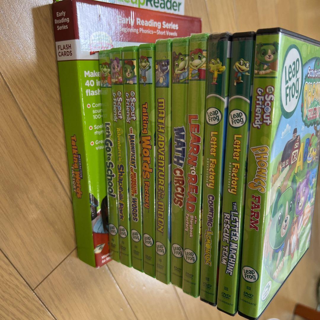 Leapfrog 10-Dvd Mega Pack DVD10枚とカード - メルカリ