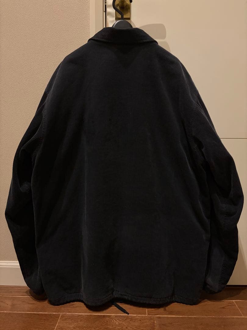 Upper Field One コーデュロイ コーチジャケット BLACK - メルカリ
