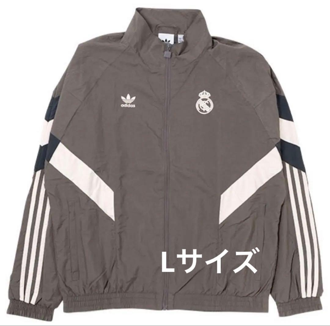adidas レアル マドリード　トラックトップ　アンセムジャケット　Lサイズ adidas レアルマドリード トラックジャケット Real Madrid 2024/25