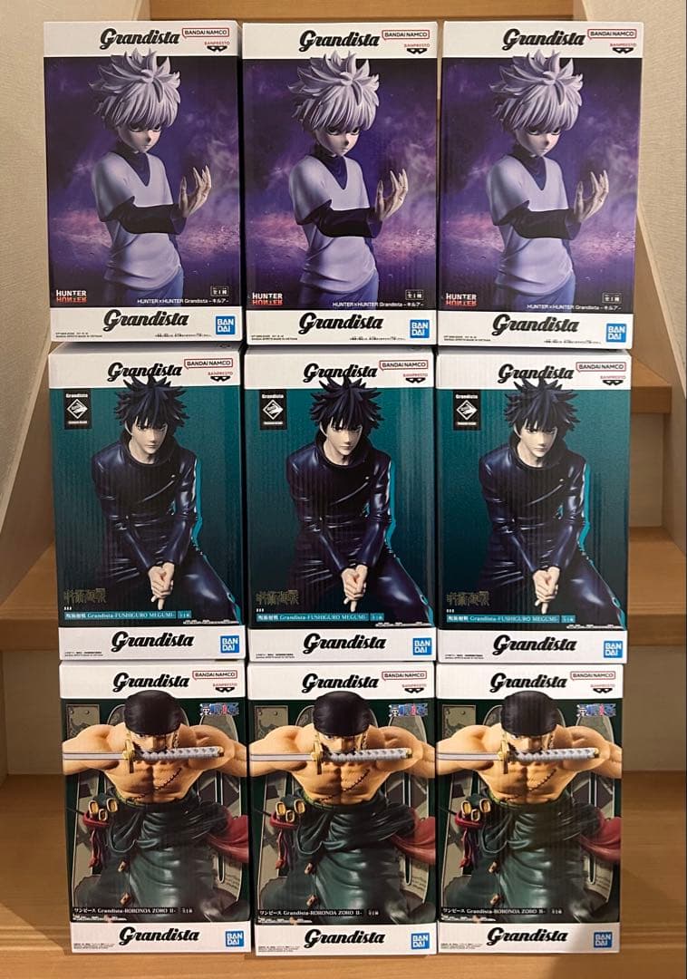 ［新品未開封品］ Grandista-キルア-他９体セット HUNTER×HUNTER Grandista キルア クラピカ 2体セット新品 未開封
