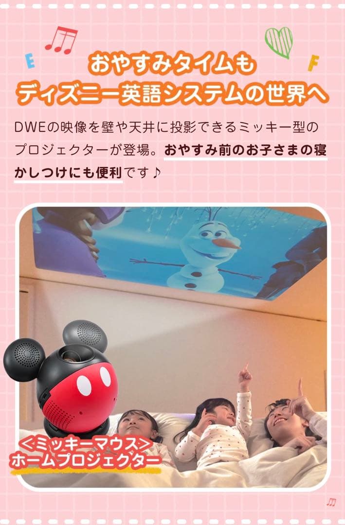 新品／未使用】ミッキーマウス ホームプロジェクター - メルカリ
