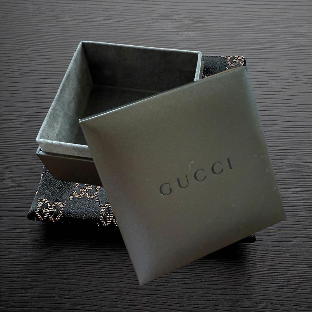 《極美品》グッチ ネックレス ダブルボール チェーン プレート シルバー 925