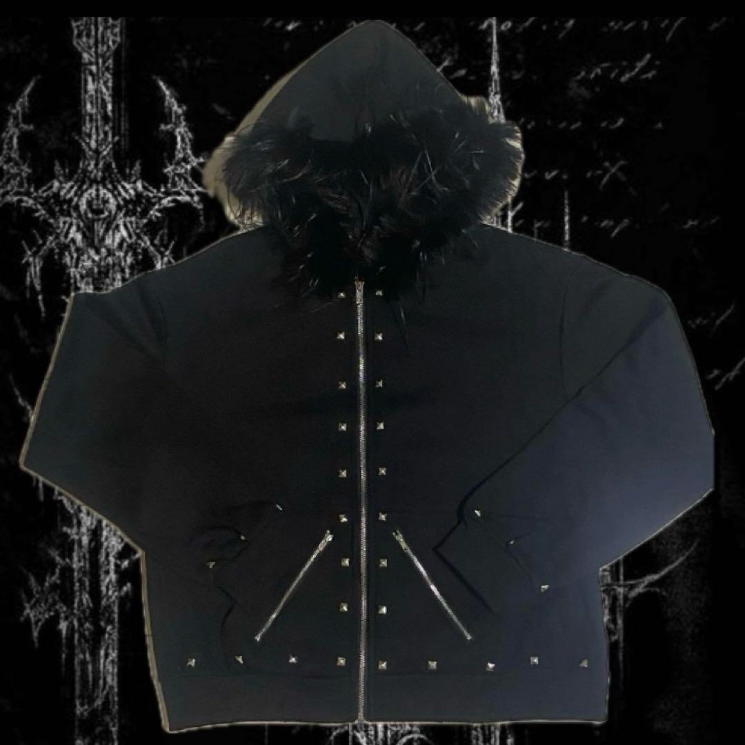 ファージップパーカー お兄系 V系 グランジ opium archive系 平成