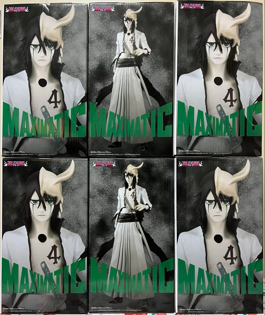 ブリーチ MAXIMATIC フィギュア ウルキオラ・シファー6体セット - メルカリ