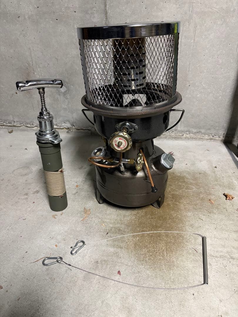 【中古美品】オムニバーナー＋専用ホヤ 希少 美品 オムニバーナー SI-57 Orange別注 黒 ホヤカスタム済 - メルカリ