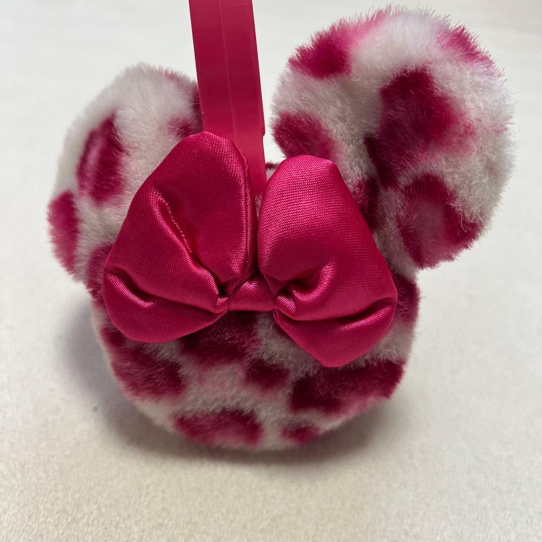 ディズニー ヒョウ柄 ピンク イヤーマフ - メルカリ