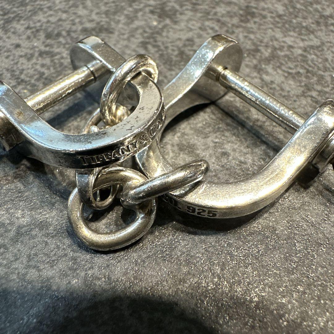 ティファニー TIFFANY ダブルシャックルキーリングヴィンテージ SV925